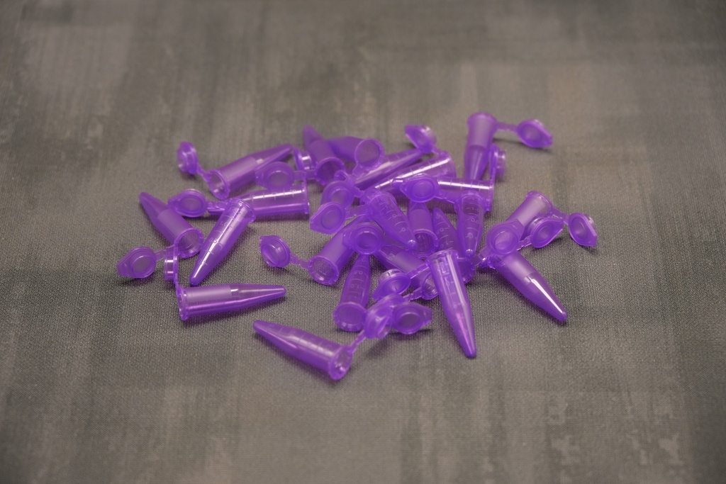 Kapsel 1,5ml - Reaktionsgefäß - lila
