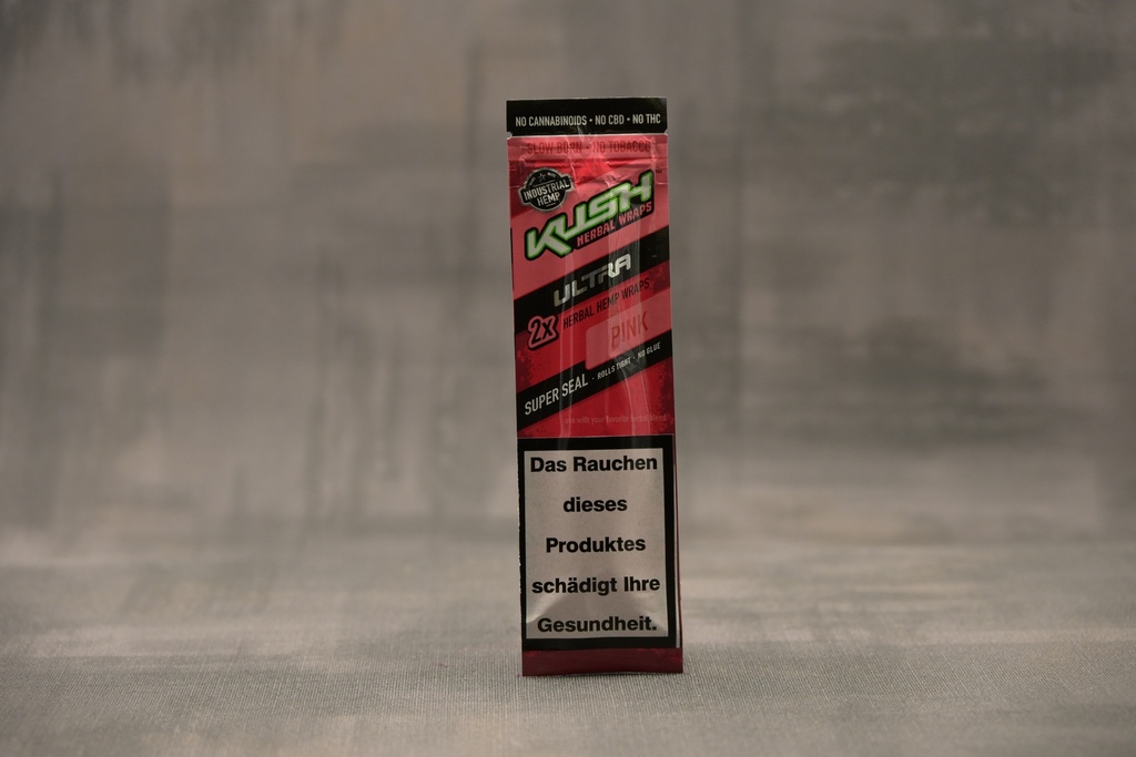 Kush Herbal Hemp Wraps Ultra - Pink