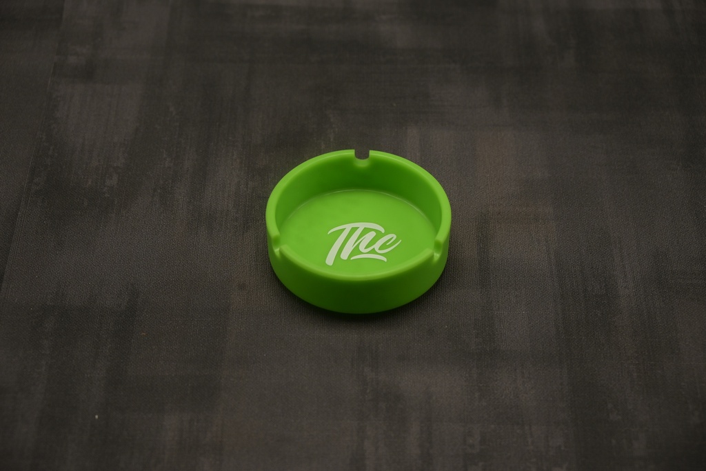 Tom Hemps Aschenbecher - Silikon Lime Green