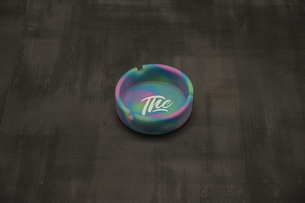 Tom Hemps Aschenbecher - Silikon Rainbow