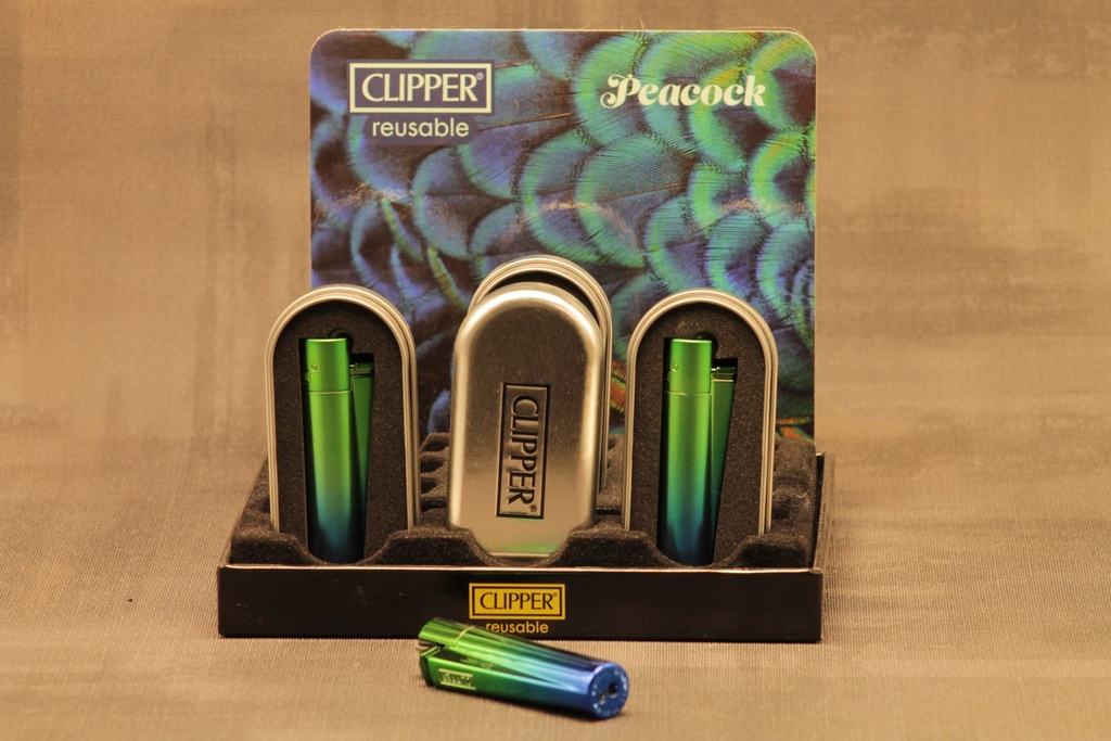 Metall Clipper - Peacock
