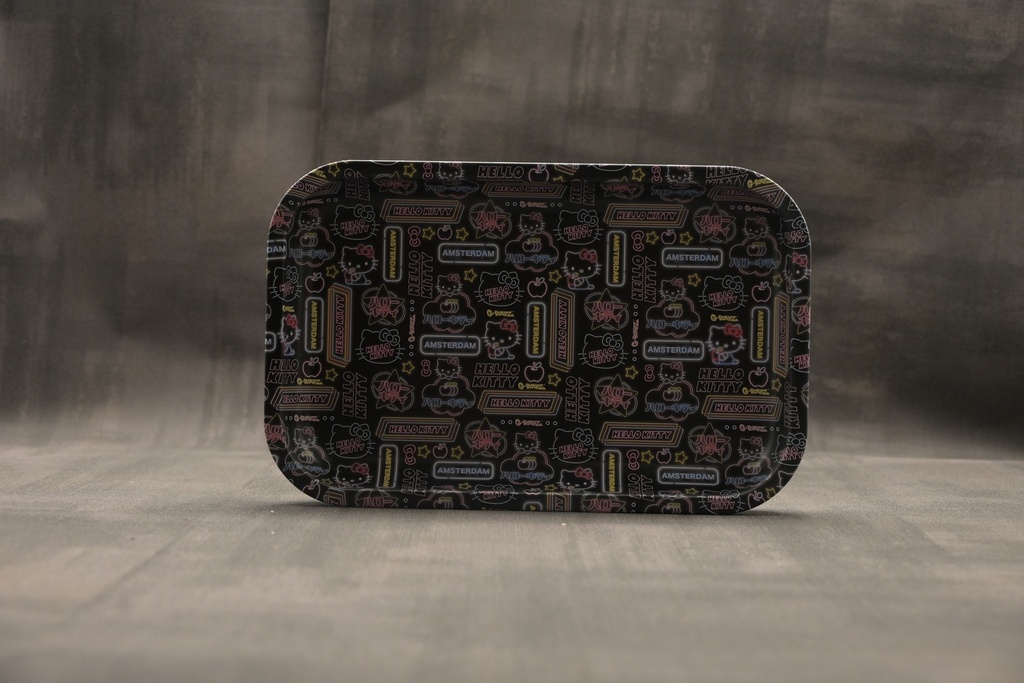 G-Rollz - Hello Kitty Neon Lights Amsterdam - Medium Kitchen Tray 17.5 x 27.5 cm