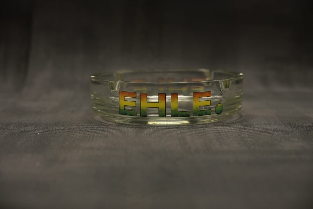 EHLE Aschenbecher Gelb-Grün