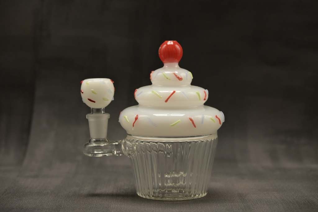 Black Leaf Glasbong CUPCAKE H 145mm Ø 100mm NS 14