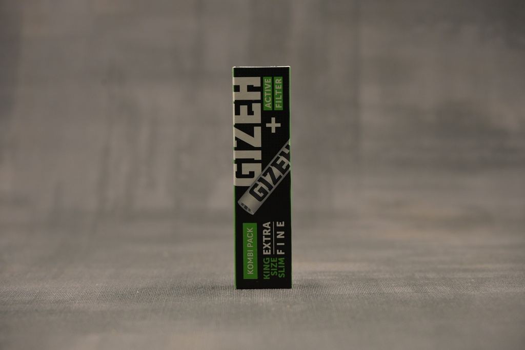 GIZEH  King Size Slim + Active Filter
