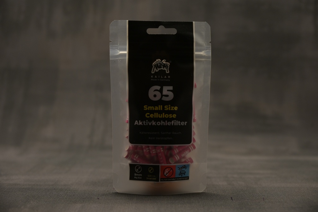 Kailar Aktivkohlefilter 5,9mm - 65er Pack