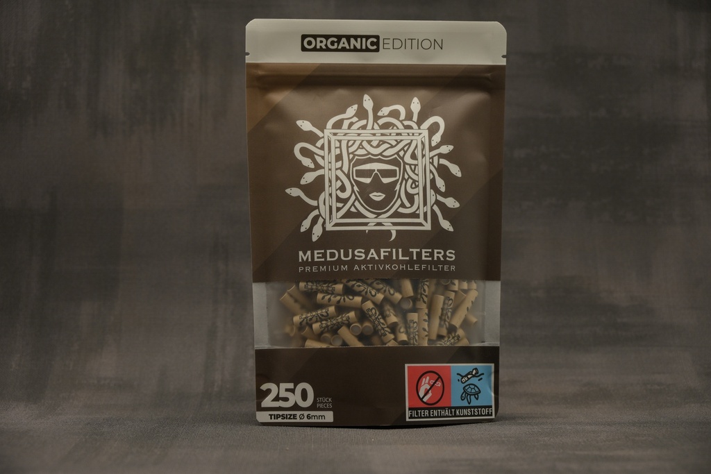 MEDUSAFILTERS Aktivkohlefilter - 250er Pack