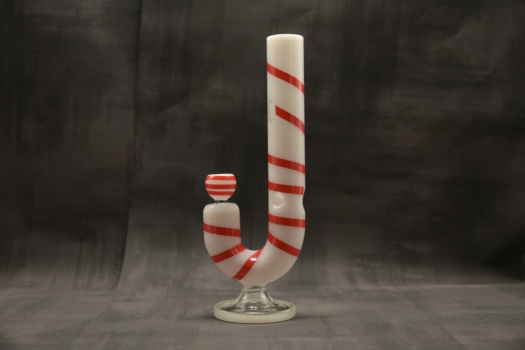 Black Leaf Glasbong Ice Candy Cane