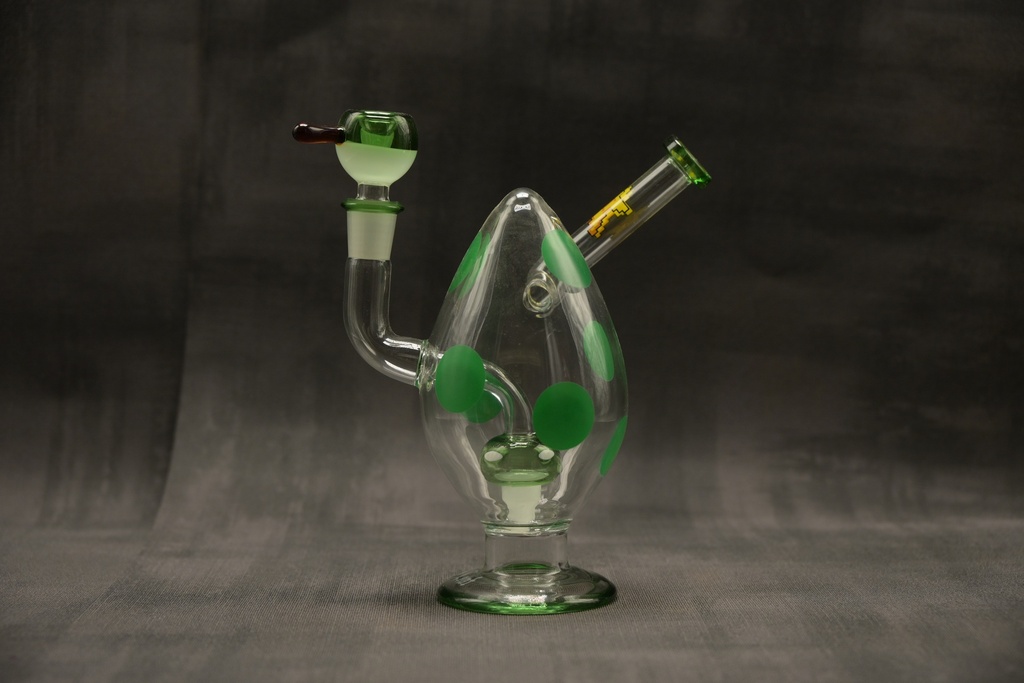 Black Leaf Glasbong Spotted Egg