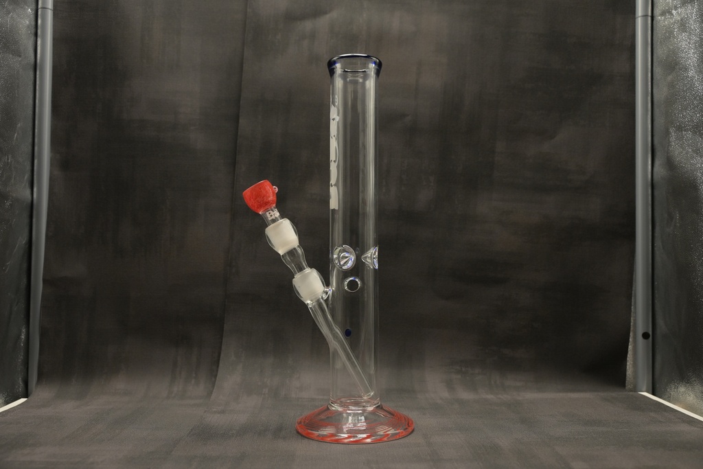 Boost - Cane Glass Bong - H:38cm - Ø:50mm -Socket:18.8mm- WT:5mm
