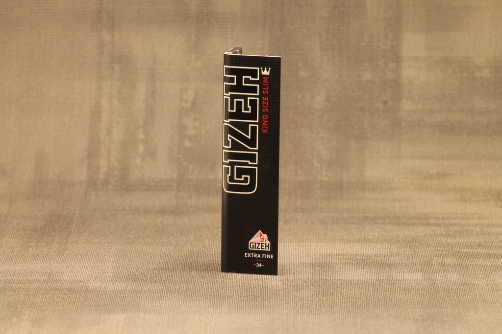GIZEH BLACK King Size Slim