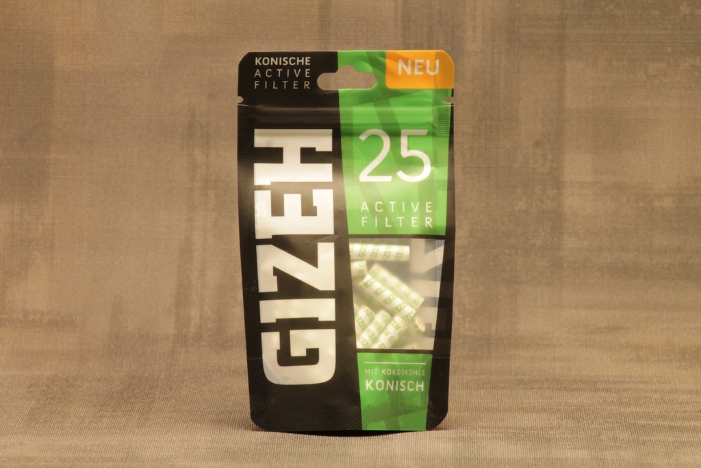 GIZEH konische Active Filter 25er