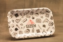 GIZEH Metal Tray M Comic Mix White