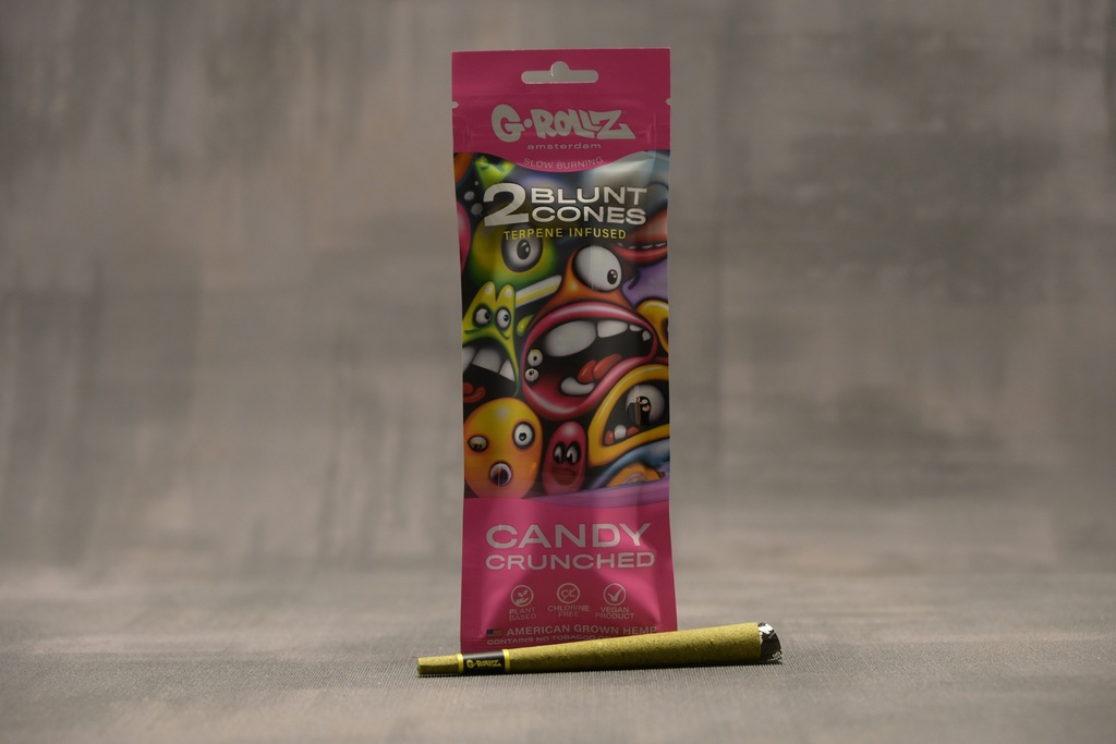 G-Rollz - Pre-Rolled Hemp Cones  - Candy Crunched