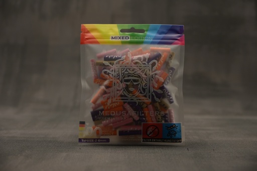 [P0001208] MEDUSAFILTERS Aktivkohlefilter - 100er Pack - Mixed