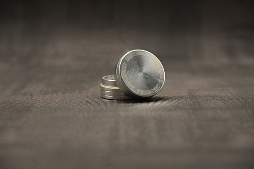 [P0012962] Amsterdam Grinder - 40mm - 2part- Silver