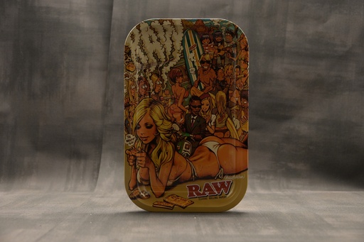 [P0013131] RAW Rolling Tray RJB SUMMER BEACH