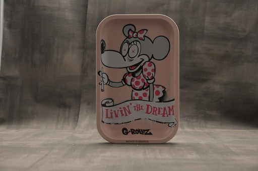 [P0013160] G-Rollz - Banksy's Graffiti Livin the Dream - Medium Tray 17.5 x 27.5cm