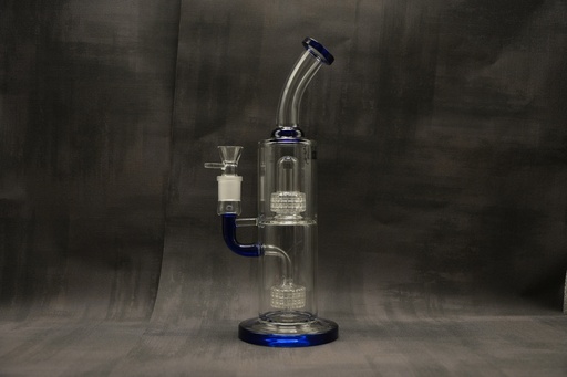[P0000194] Black Leaf Glasbong 2x Trommelperkolator