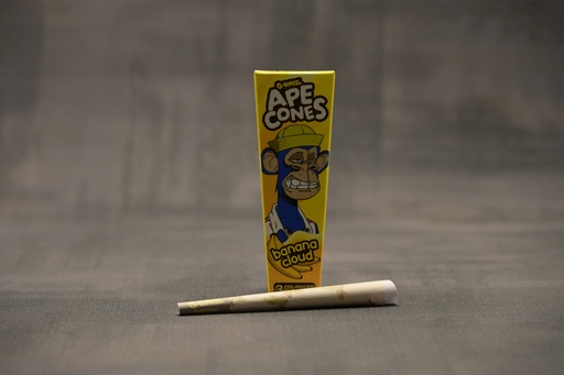 [P0002384] G- Rollz - Ape Cones - Banana Cloud